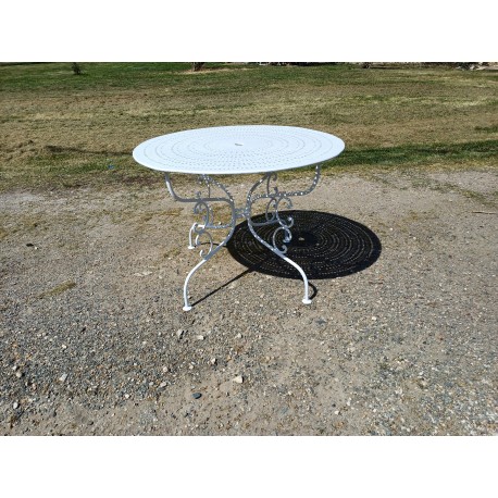 Table de Jardin Fer Forgé 1900