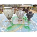 3 Vases en Fonte 1900 de Charleville - Mézières