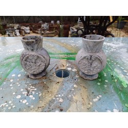Paire de Vases en Fonte 1900 de Charleville - Mézières