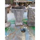 Lot de 8 Vases en Aluminium 1900