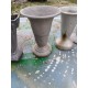 Lot de 8 Vases en Aluminium 1900