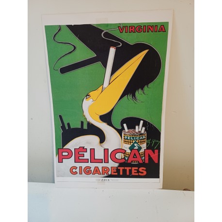 Publicité Papier " Cigarettes Virginia Pélican "