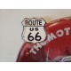 Plaque Tole Publicité " Route 66 "
