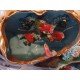 Lot de 5 Lampes Vallauris " Poissons "