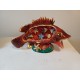 Lot de 5 Lampes Vallauris " Poissons "