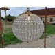Lustre Rond à Pampilles