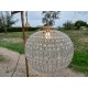 Lustre Rond à Pampilles