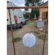Suspension Vintage Plastic Blanc