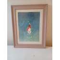 Lithographie de Dan Lay " Le Clown "
