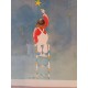 Lithographie de Dan Lay " Le Clown "