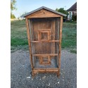 Volière Cage a Oiseaux Bois et Grillage