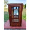 Vitrine Année 30 Bois Vitres Bisautées