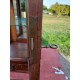 Vitrine Année 30 Bois Vitres Bisautées