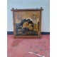 Miroir Triptyque 1876 : L.B