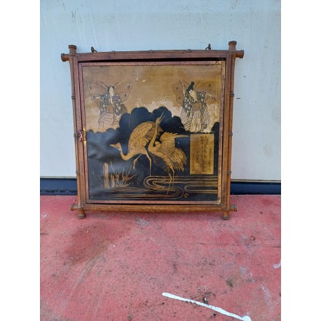 Miroir Triptyque 1876 : L.B
