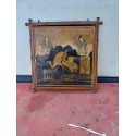 Miroir Triptyque 1876 : L.B