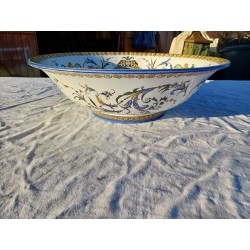 Plat Creux en Faience de Gien 19 ème