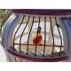 Cage à Oiseaux 19 éme en Faience de Lunéville