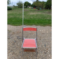 Chaise Escabeau en Formica