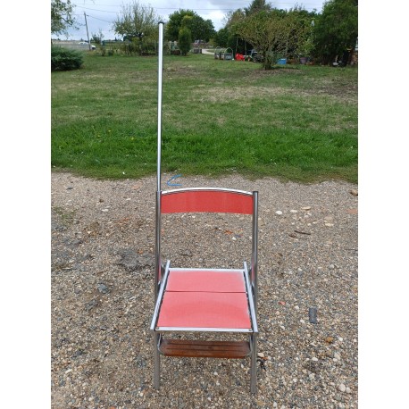 Chaise Escabeau en Formica