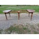 Table 6 Pieds Ouvrante en Noyer 19 éme