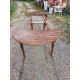 Table 6 Pieds Ouvrante en Noyer 19 éme