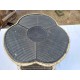 Tabouret Industriel Fer et Gomme Kik Step