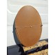 Miroir Bois et Stuk Doré Ovale