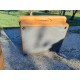 Paire de Fauteuils Vintage en Skai Marron Clair