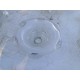 7 Tulipes en verre transparent et Opalin