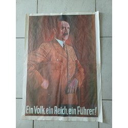 Affiche Originale Propagande Allemande 39/45