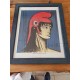 Lithographie de Bernard Buffet " Marianne "