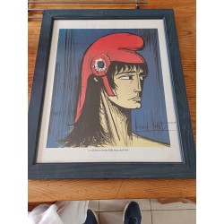 Lithographie de Bernard Buffet " Marianne "