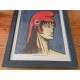 Lithographie de Bernard Buffet " Marianne "