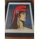 Lithographie de Bernard Buffet " Marianne "