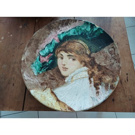 Barbotine Dominique Grenet " Gien " 1821-1885