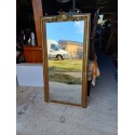 Miroir 19 éme Bois et Stuk doré " Coquille St Jacques "