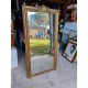 Miroir 19 éme Bois et Stuk doré " Coquille St Jacques "