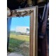 Miroir 19 éme Bois et Stuk doré " Coquille St Jacques "