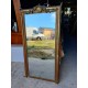 Miroir 19 éme Bois et Stuk doré " Coquille St Jacques "