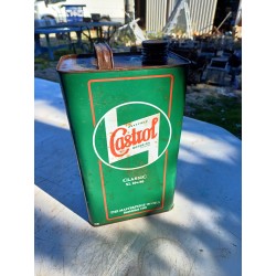 Bidon d'Huile " Castrol " 2 Couleurs