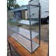 2 Vitrines Industrielles en Fer Et Verre