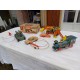 Lot de Jouets Anciens des Années 50 en Tole