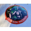 Plaque émaillée Iron Beer La Bedida Nacional Cuba
