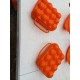 Lot Vintage Panières a Pain et Portes Oeufs Plastic Orange