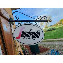 Enseigne Lumineuse Double Façe " Segafredo "