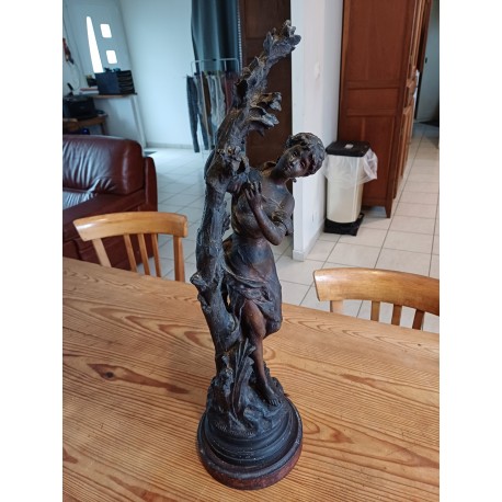 Statue régule de Mathurin Moreau