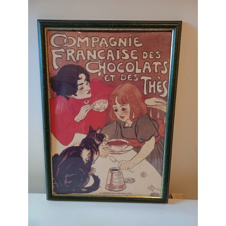 Publicité de la Compagnie Française des Thés et Chocolat