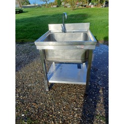 Plonge Inox de Collectivité 1 Bac