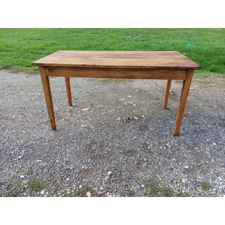 Table de Ferme Campagnarde en pin